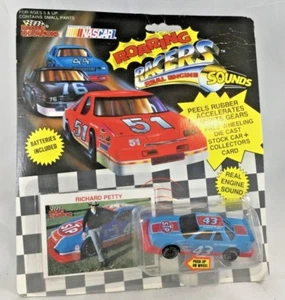 NASCAR Roaring Racers Richard Petty #43 Car & Collectors Card Blister Card New - Picture 1 of 4