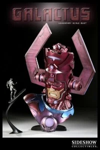 SIDESHOW GALACTUS LEGENDARY SCALE BUST 21" W/Silver Surfer MARVEL - Picture 1 of 4