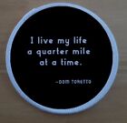 I live my life quarter mile at a time fast furious quote Iron Sew On Patch Badge
