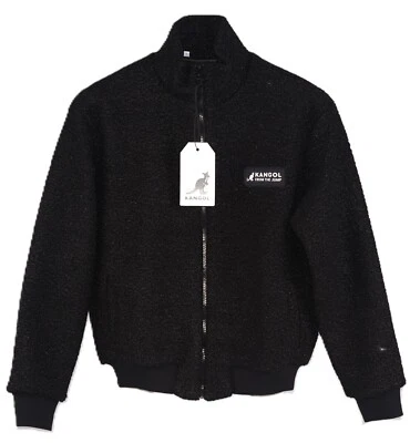 Giaccone pile unisex uomo donna KANGOL Teddy ZIP Essential - Imagen 1 de 4