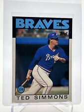 1986 Topps Traded Ted Simmons Baseball Card #102T NM-MT FREE SHIPPING