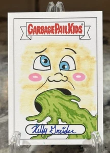 2024 GARBAGE PAIL KIDS AT PLAY ARTIST SKETCH CARD by KELLY GREIDER 1 OF 1 - Picture 1 of 2