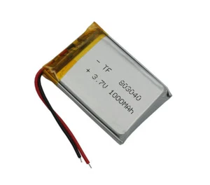 Batería Li-Polímero 3.7V 1000 mAh 3.7Wh 803040 Li-ion para Tablet PC GPS LED - Imagen 1 de 3