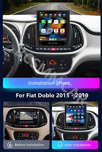 Fit For Fiat Doblo 2015-2019 Android 13 Car Stereo Radio GPS For Apple Carplay - Picture 1 of 20