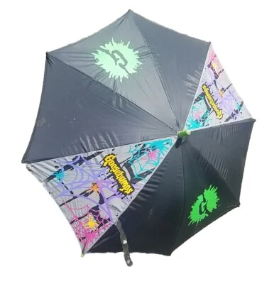 Vintage 90s Goosebumps Umbrella Pyramid Brand Kids R. L. Stine Halloween Spooky - Image 1 of 4