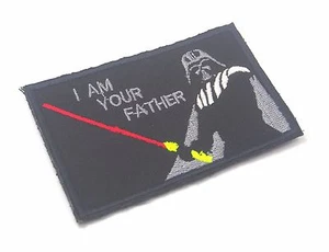 2 piezas. PARCHE BORDADO STAR WARS DARTH VADER 8,5 X 5,5 CM - Imagen 1 de 1