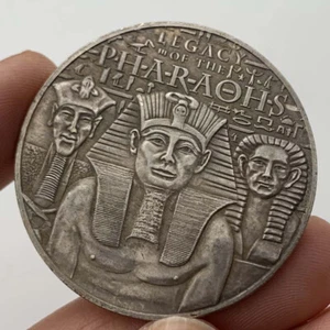 Egyptian pharaohs Craft Art Commemorative Coin Collectible US - Picture 1 of 2