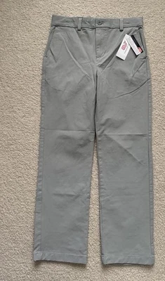Pantalones Vineyard Vines Performance Breaker para niños talla 12 gris barracuda nuevos con etiquetas Foto 1 de 4