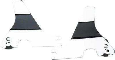 Par de placas laterales Sissy Bar desmontables cromadas HD Sportster 1200 Nightster 07-12 Foto 1 de 3