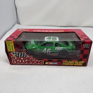 VTG ‘97 NIB NASCAR Die Cast 1/24 Racing Champions #46 Wally Dallenbach Stock Car - Picture 1 of 6