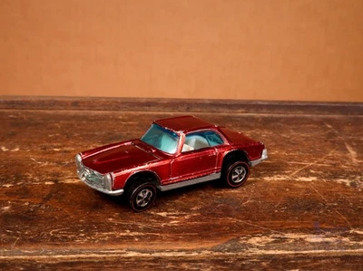 Hot Wheels Redlines 1969 Mercedes Benz 280 SL Hong Kong vintage diecast selten - Bild 1 von 4
