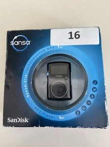 Clip SanDisk Sansa - Reproductor MP3 (2 GB), Negro - Imagen 1 de 5