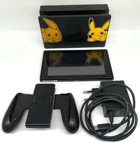 Nintendo Switch Pikachu/Evoli Edition l OHNE Joycons🎮 | voll funktionsfähig ✅ - Bild 1 von 7
