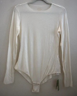 Body Intimissimi BOD28G-231I para mujer talla L marfil modal y cachemir L/S $65 Foto 1 de 4