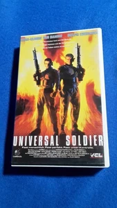 VHS RARITÄT : UNIVERSAL SOLDIER, FSK ab 18. VHS Großbox VCL 1992. - Bild 1 von 3