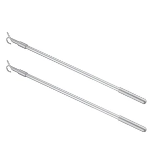 2pcs Blind Opener Wand: Vertical Blinds Tilt Wand With Hook And Grip - Opening - Picture 1 of 20
