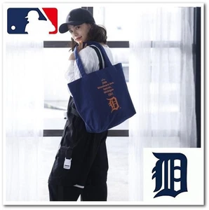 Detroit Tigers MLB Canvas Tote Bag Navy Sports Fan Gift - Picture 1 of 10