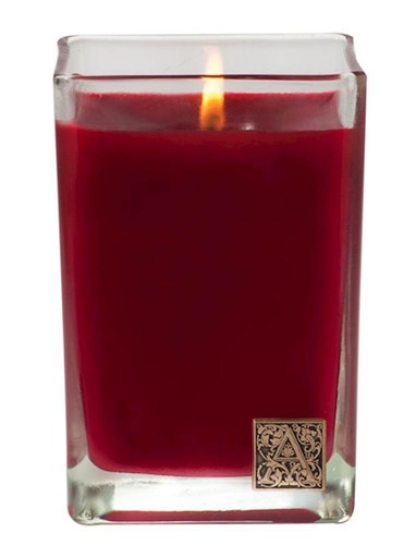 THE SMELL OF CHRISTMAS Aromatique Cube 12 oz Glass Scented Jar Candle ...