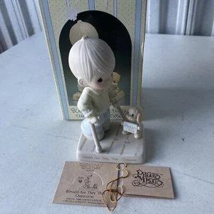 VTG 1988 PRECIOUS MOMENTS: BLESSED ARE THEY THAT OVERCOME 115479 - Picture 1 of 5
