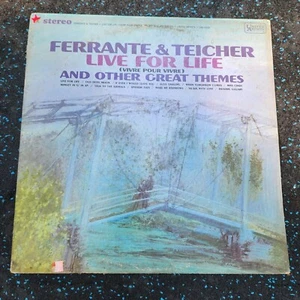 Ferrante & Teicher Live For Life 1967 LP Vinyl Record Album - Foto 1 di 3
