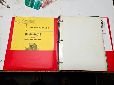 Manuales de motor Gravely Onan CCKA B43M en carpeta Foto 1 de 4