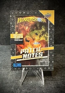 Blizzard Legacy Collection Hearthstone (PN-12) PATCH NOTES Insert - Picture 1 of 2