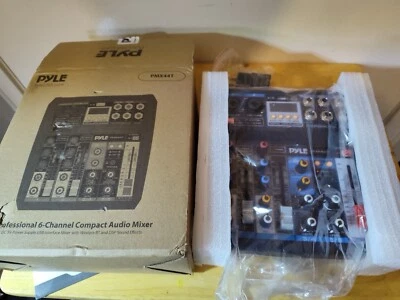 Pyle PMX44T Mini Audio Mixer  - Image 1 of 3
