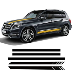 Racing Stripe Car Sticker Side Decal Kit For Mercedes Benz W164 GLE GLK Class - Foto 1 di 9