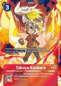 Takuya Kanbara (Alternate Art) BT17-079 R (English) Digimon Secret Crisis - Bild 1 von 1