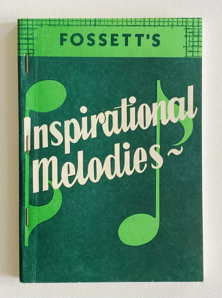 Estampillas-Himnario del Evangelio de Baxter con Notas en Forma Melodías Inspiradoras de Fosset Foto 1 de 4
