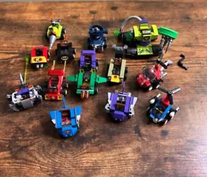 Lego Mighty Micro Lot of 14 DC Marvel Vehicles No Minifigures - Picture 1 of 11