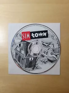 SimTown (Maxis, 1995) PC CD-ROM Game Disk Only - Picture 1 of 2