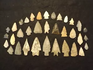 Texas Arrowhead Collection, Prehistoric Indian Artifacts *FREE SHIPPING* MTX2 - Picture 1 of 5