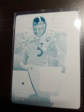 R. Joshua Dobbs 2017 Plates & Patches Cyan Rookie Printing Plate 1/1