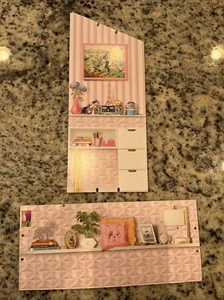 Barbie Dream House 2018 3° piano ricambio arte da parete - Foto 1 di 2
