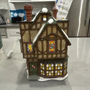 Department 56 "William & Robert Glaser, Stained Glass" #58751 Dickens Village - Picture 1 of 6