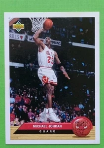 Vitg Michael Jordan HOF Chicago Bulls Goat NBA nice card P5 Upper Deck 1993 - Picture 1 of 2