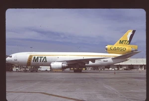 Orig 35mm airline slide MTA Cargo Master Top Airlines DC-10-30F N609GC - Imagen 1 de 1