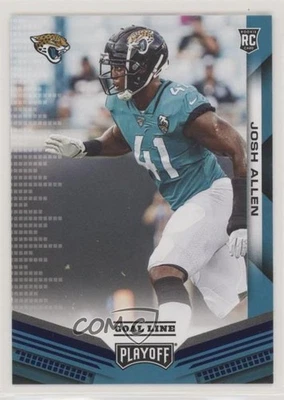 2019 Panini Playoff Rookies Goal Line Josh Hines-Allen Josh Allen #266 Rookie RC - Image 1 of 2