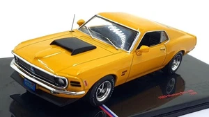 Ixo 1/43 Scale U43RDC002 - 1970 Ford Mustang Boss 429 - Yellow - Picture 1 of 5