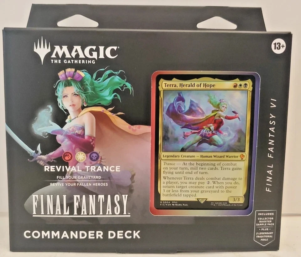 MtG Final Fantasy Commander Deck ~ Revival Trance ~ NEW/SEALED - Bild 1 von 1