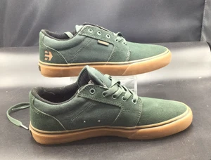 Etnies Skateboard Shoes Barge LS Green/Gum Mens size 7 - Picture 1 of 5