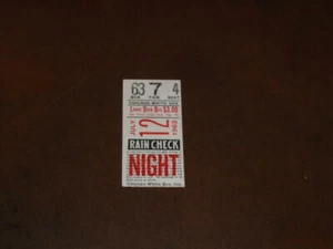 1963 WHITE SOX PLAYER PHOTO BASEBALL TICKET STUB VS TIGERS 5 HOME RUNS - Picture 1 of 2