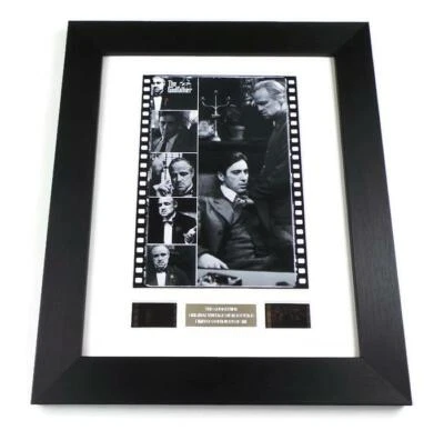 LUCKY MONKEY GIFTS THE GODFATHER Film Cell MARLON BRANDO Rare Movie Memorabilia Framed MAFIA GIFTS