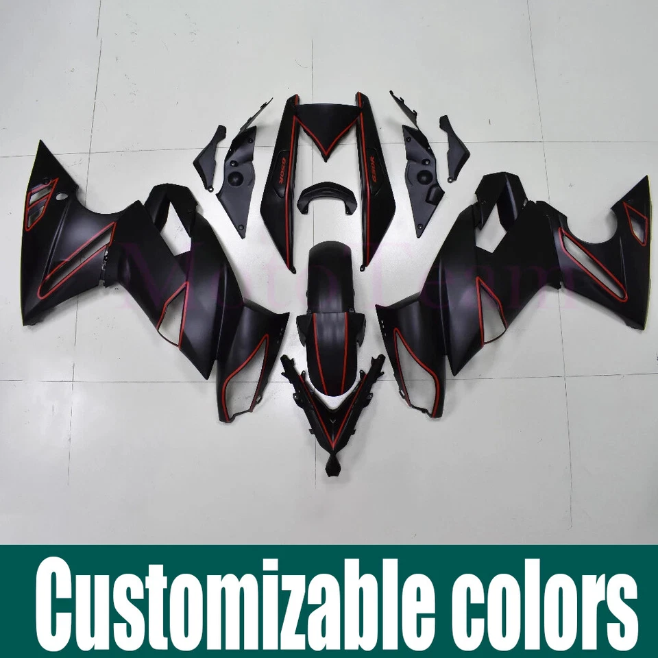 Fairing Bodywork Kit Fit For 2009-2011 Kawasaki Ninja 650R ER6F EX650 Panel Set - Image 1 of 1