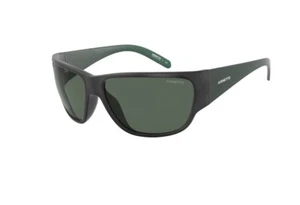 NEW ARNETTE WOLFLIGHT AN 4280 2747/71 MATTE GREEN SPORTS SUNGLASSES 63-15-140 MM - Picture 1 of 7