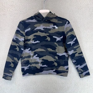 Abercrombie Fitch Kids 11/12 Sweatshirt Pullover Camouflage Pattern Hooded - Picture 1 of 9