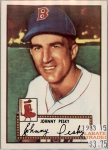  Boston Red Sox Buy 1-50% Off 2nd 1983 1952 Topps Reprint 29 Available - Picture 1 of 70