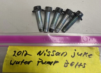 13H034 pernos de bomba de agua Nissan Juke 2012 1,6 Foto 1 de 2
