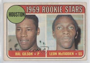 1969 O-Pee-Chee 1969 Rookie Stars Hal Gilson Leon McFadden #156 Rookie RC